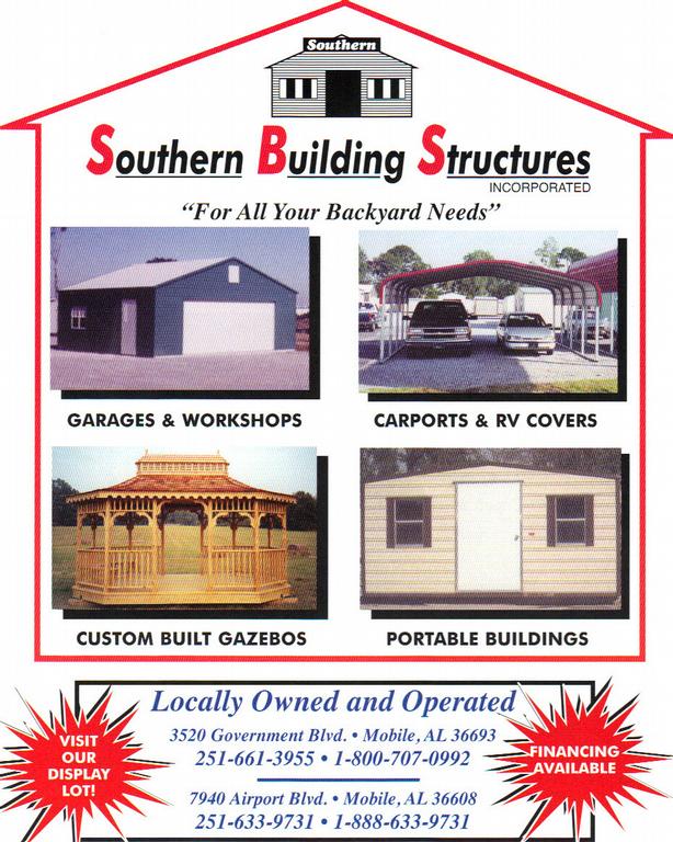 Southern Building Structures Loxley AL 36551 8007070992